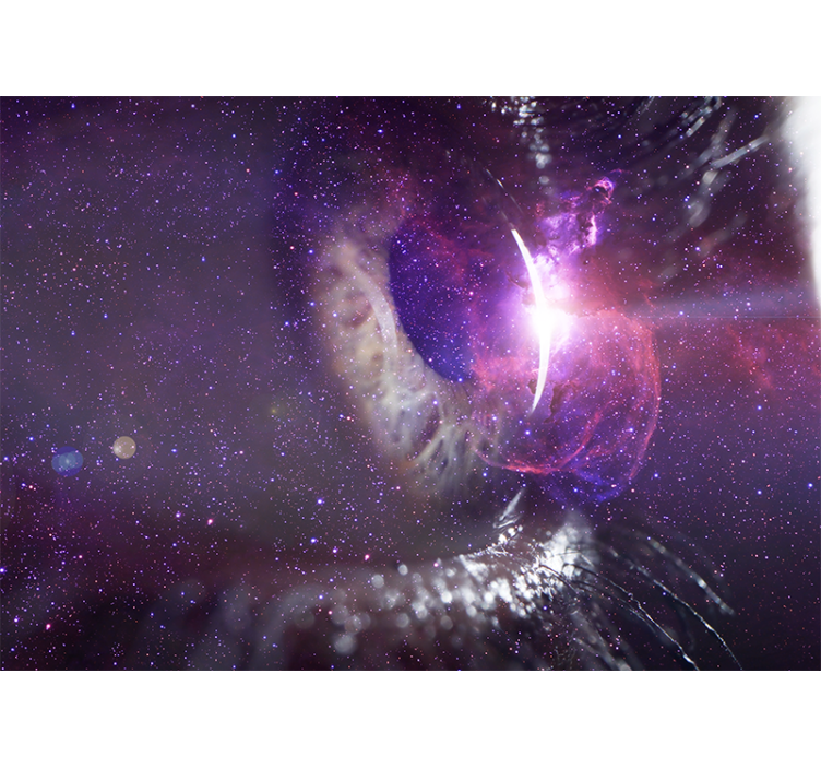 Mural de parede espaço perspectiva do olho galáctico - TenStickers