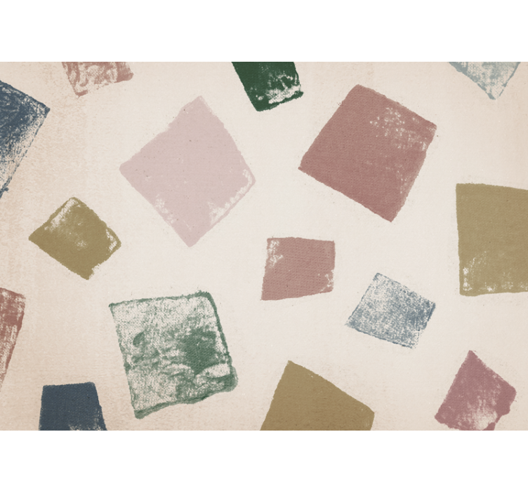 Fotomurais texturas e padrões blocos de cor geométricos - TenStickers