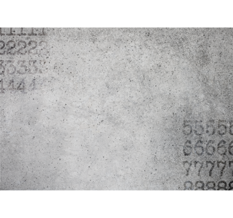 Mural de parede pedra fundo com padrão de concreto - TenStickers