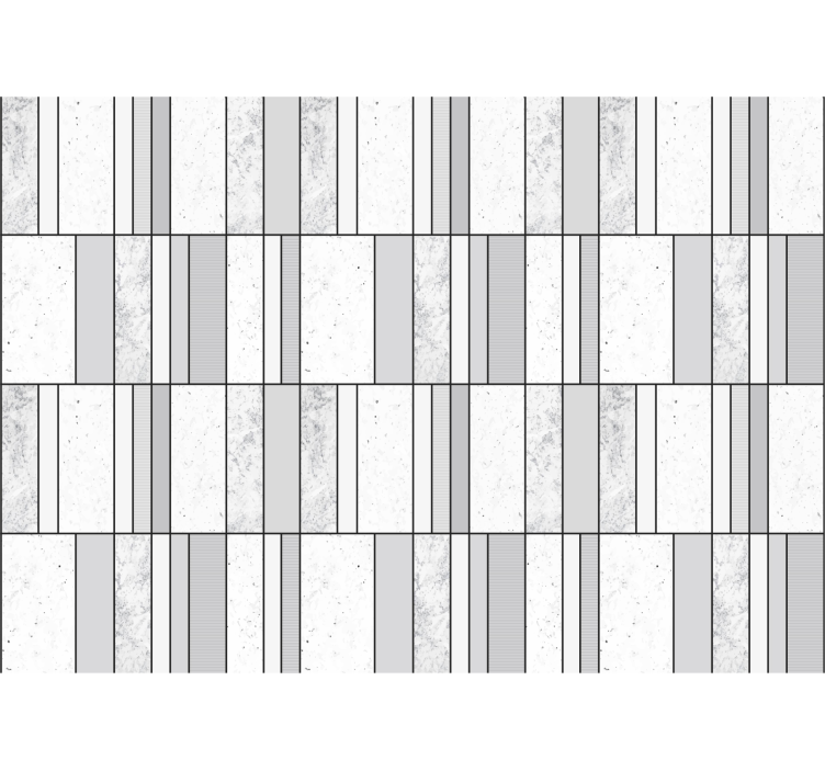 Fotomurais adesivos para casa de banho mármore com linhas pretas - TenStickers