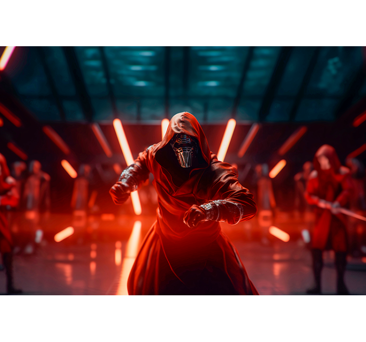 Mural de parede juvenil guerreiro Maligno Galáctico - TenStickers