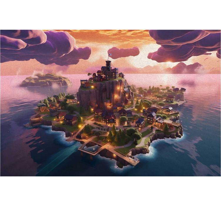 Mural de parede juvenil olá,Bem-vindo ao nosso mundo de aventura! - TenStickers