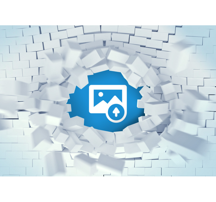 Fotomural personalizável fotografia 3d  - TenStickers