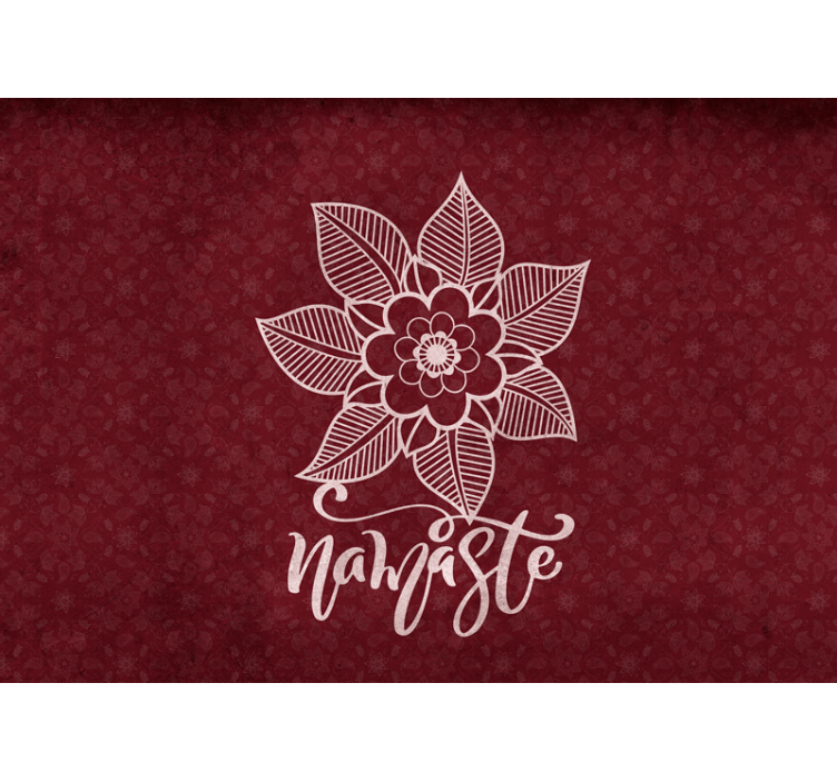 Fotomurais flores Lindas flores estampadas - TenStickers