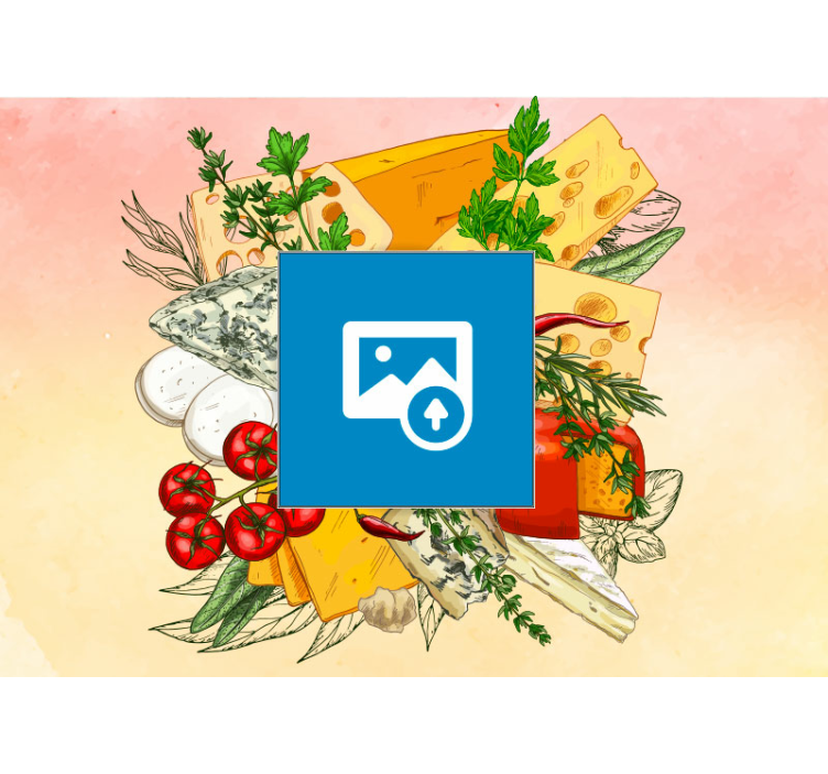 Murais de Parede Paixão fot quadro de cozinha com foto - TenStickers