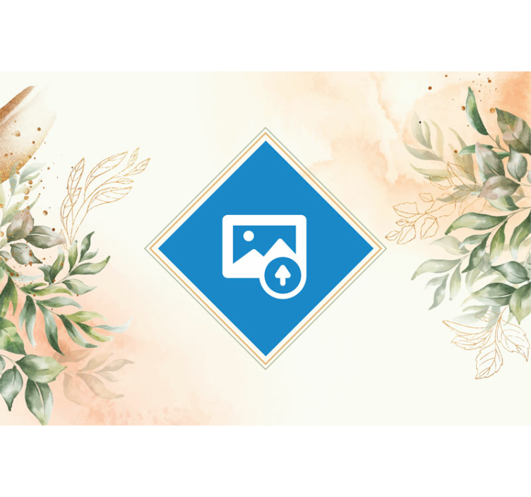 Mural de parede pessoa mulher com chapéu de girassol - TenStickers