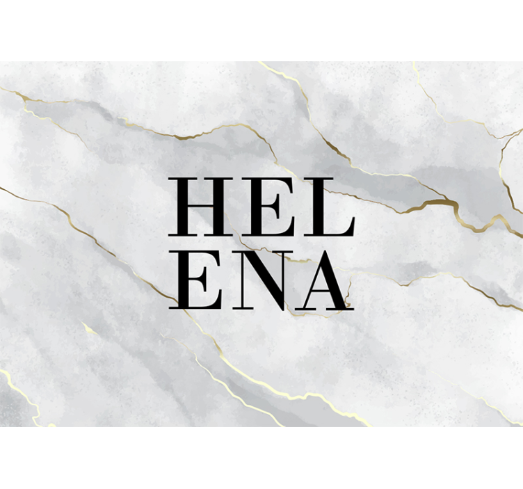 fotomural de parede de mármore personalizado - TenStickers