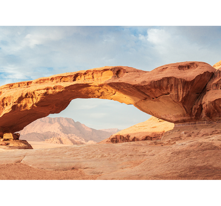 Fotomurais de paisagens Deserto de wadi rum - TenStickers