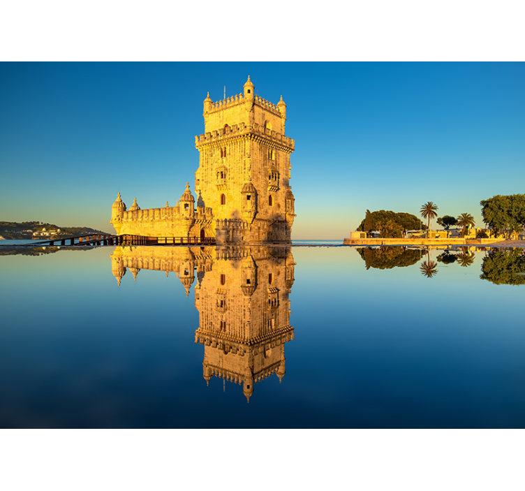 Fotomurais cidades e países Torre de belém - TenStickers