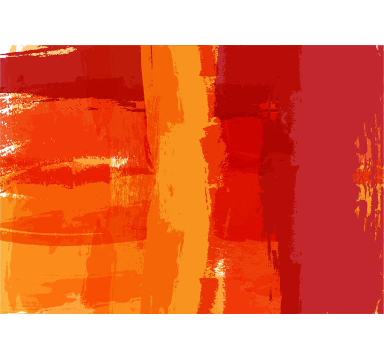 Mural de parede abstrato pinceladas vibrantes - TenStickers