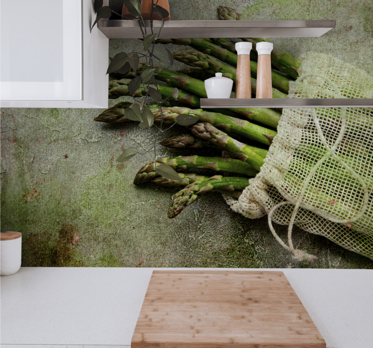 Fotomurais flores delícia de aspargos - TenStickers