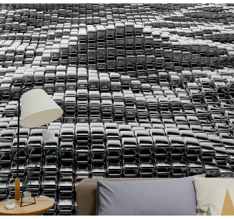 Murais de Parede 3D Célula de tijolo - TenStickers