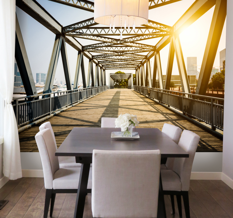 Fotomurais cidades e países Ponte - TenStickers