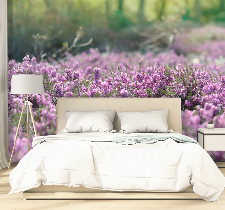 Fotomurais de paisagens Paisagem de Urze - TenStickers