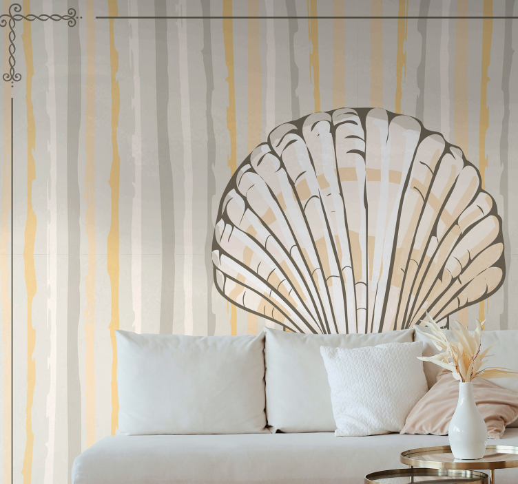 Murais de Parede Grande concha - TenStickers