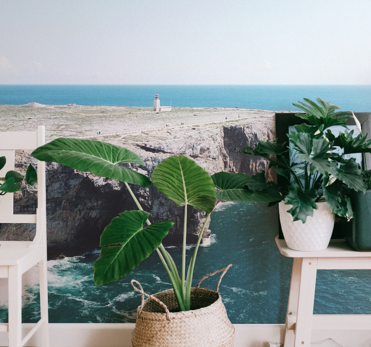 Fotomurais de paisagens Penhasco de sagres - TenStickers