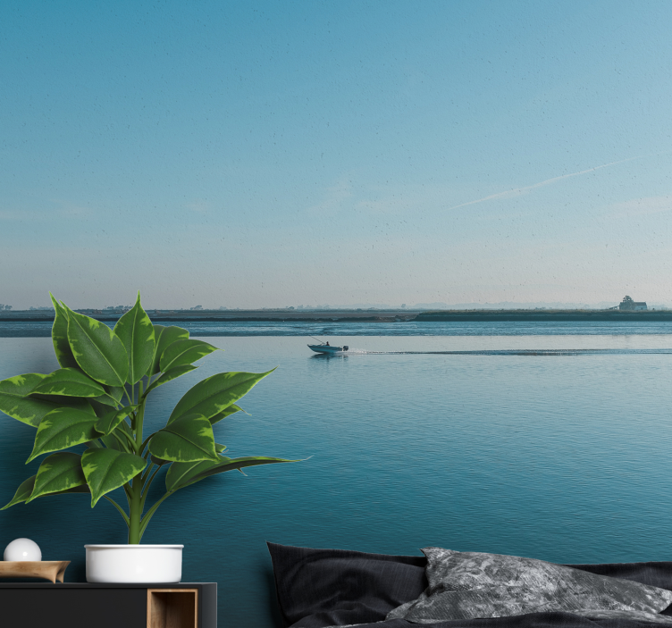 Fotomurais de paisagens Pescar em aveiro - TenStickers