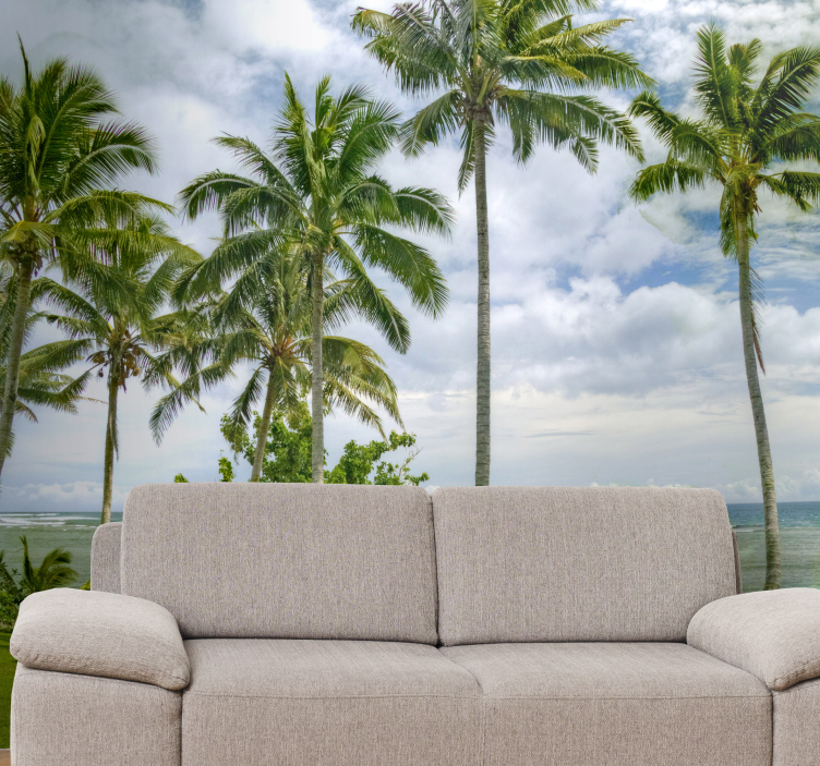 Fotomurais de paisagens Praia de samoa - TenStickers