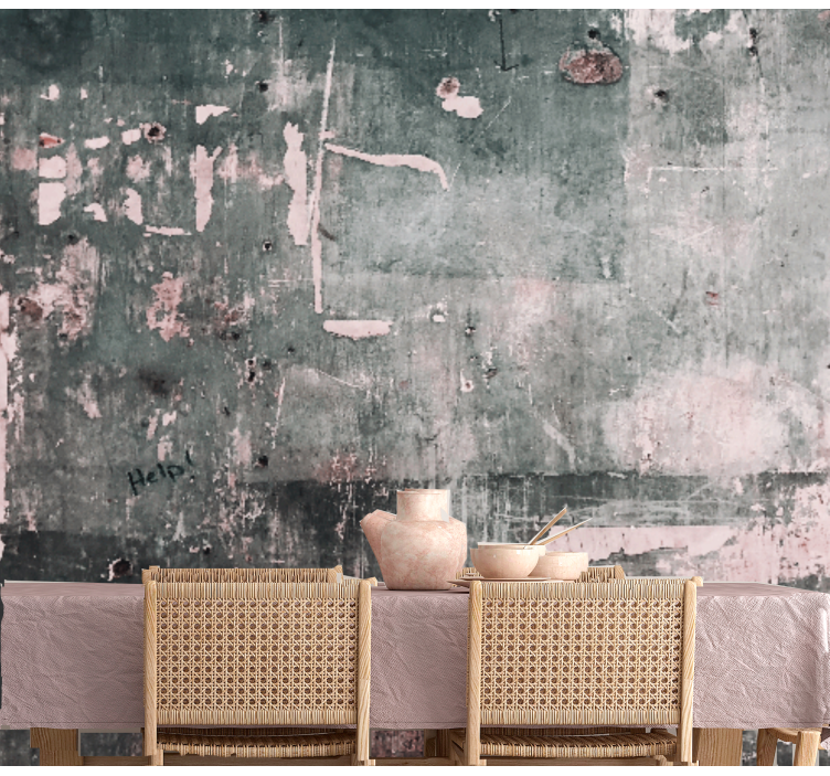 Fotomurais texturas e padrões arte de superfície envelhecida - TenStickers