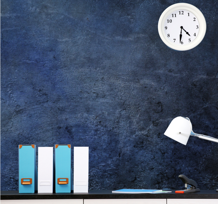 Fotomurais texturas e padrões azul profundo - TenStickers