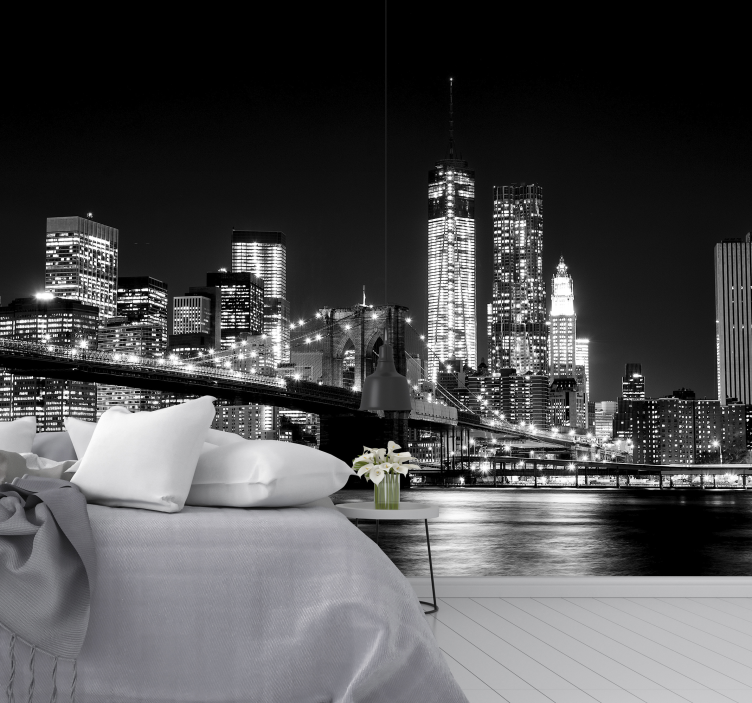 Mural de parede Nova York east river - TenStickers