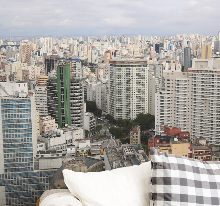 Fotomurais cidades e países Horizonte de são paulo - TenStickers