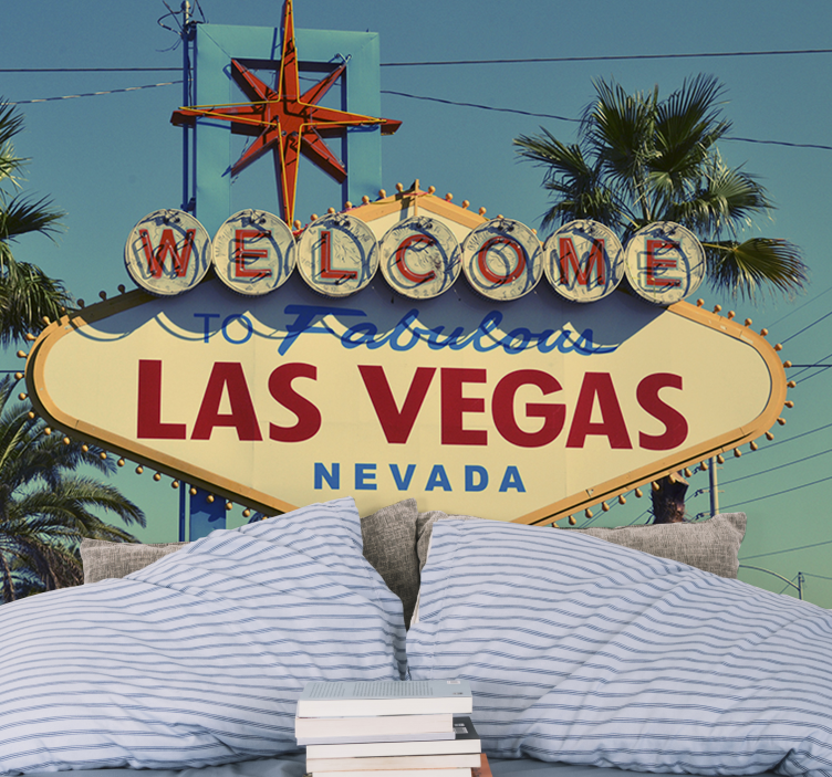 Fotomural de cidades Bem-vindo a Las Vegas  - TenStickers