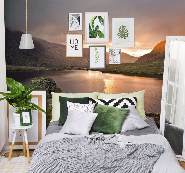Mural de parede decorativo snowdonia - TenStickers
