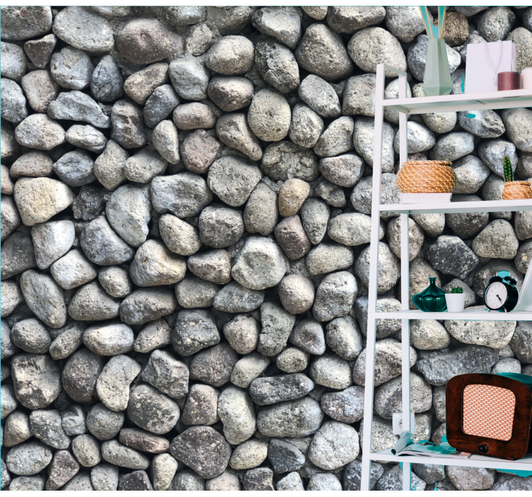 Mural de parede pedra superfície de pedra texturizada - TenStickers