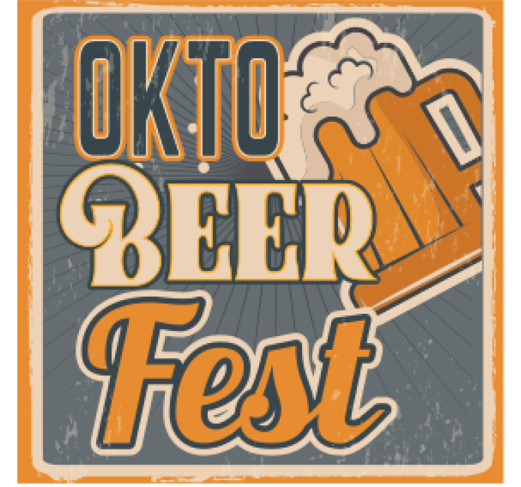 Bases para copos cerveja celebração da oktoberfest - TenStickers