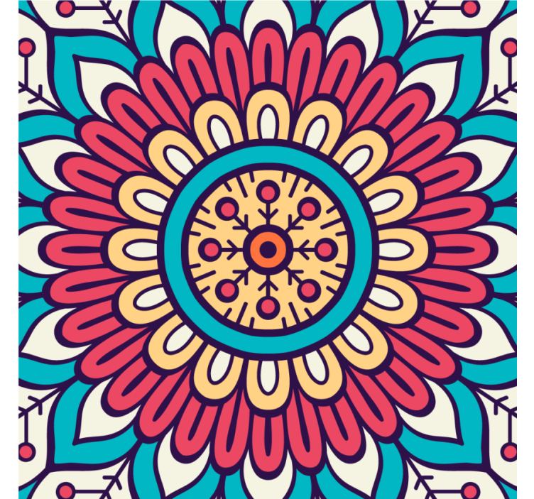 Bases para copos modernas Tema marroquino - TenStickers