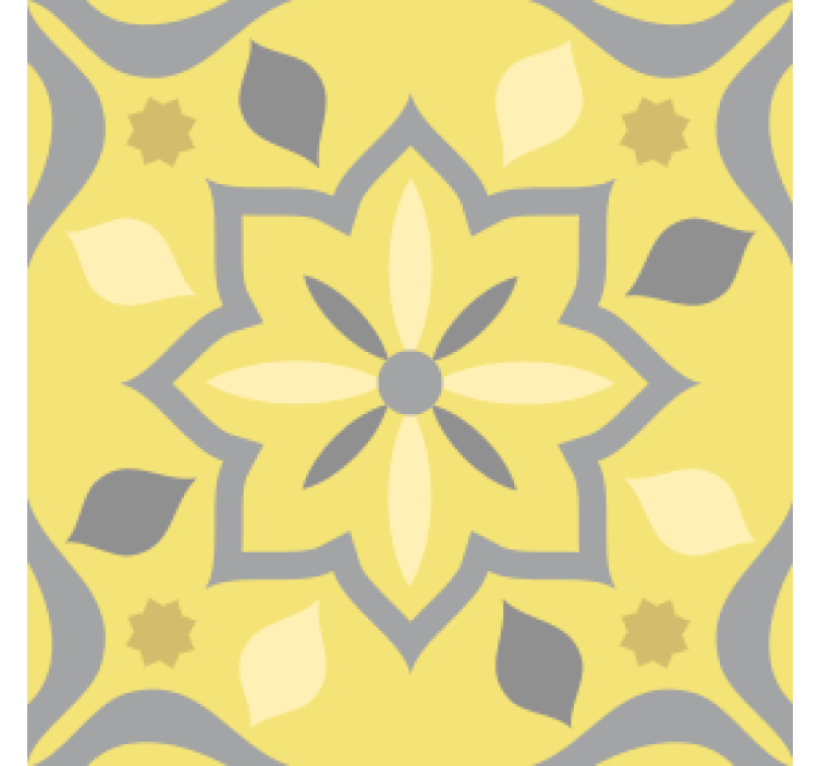 Bases para copos casamentos com estampa floral - TenStickers