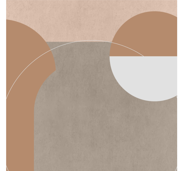 Bases para copos modernas formas geométricas abstratas - TenStickers