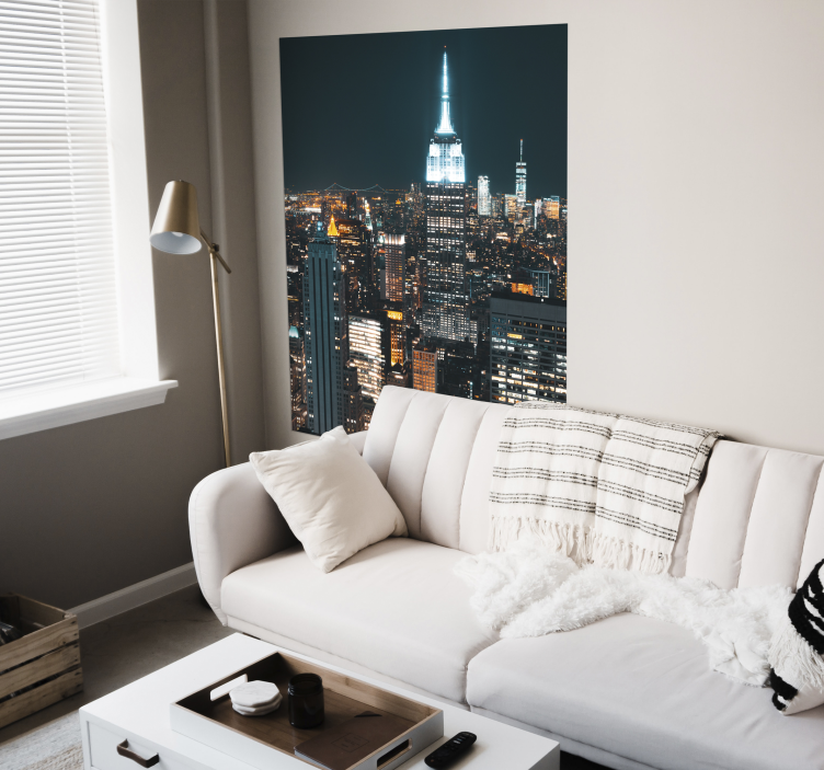 Nova york no posto noturno - TenStickers