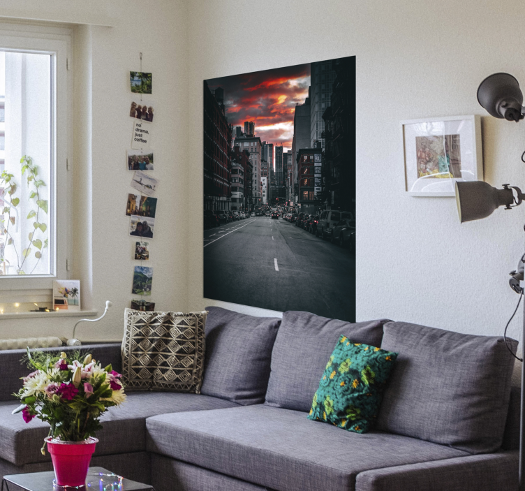 Cartaz de rua de nova york - TenStickers