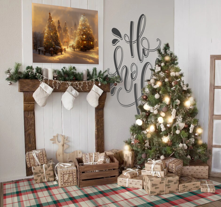 autocolante do país das maravilhas do inverno - TenStickers