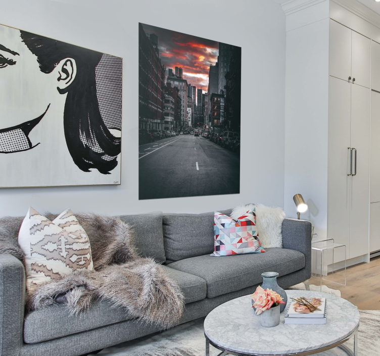 Cartaz de rua de nova york - TenStickers