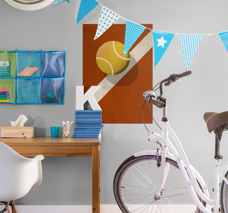 Cartaz de produtode bola de ténis - TenStickers