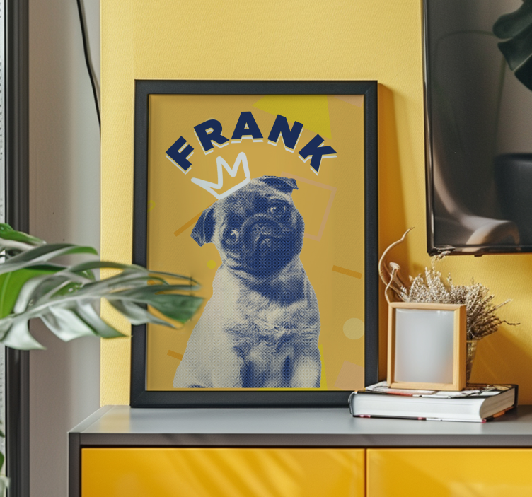 Poster animais variados arte pop personalizada - TenStickers