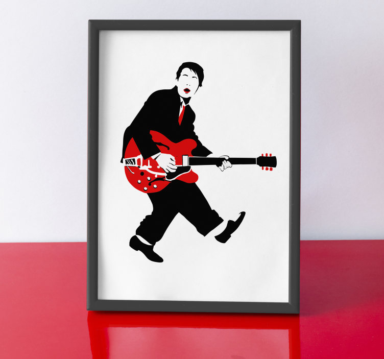 Poster de música de volta a 1955 - TenStickers