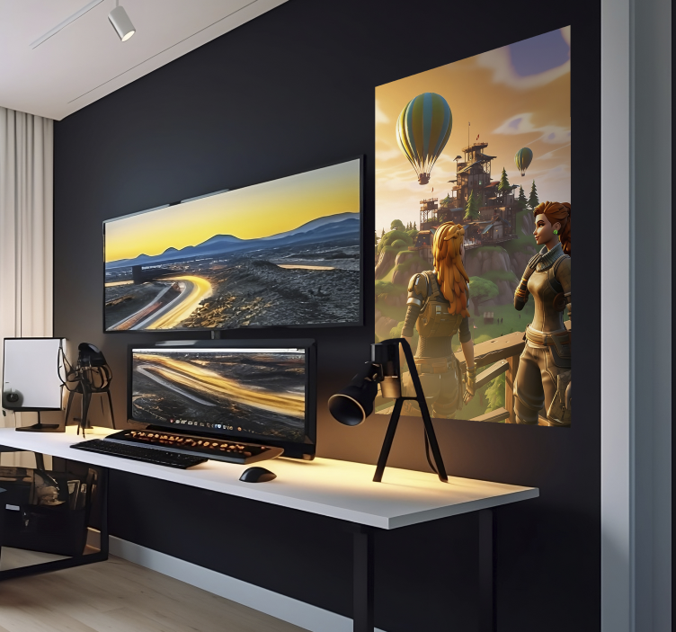 Poster juvenil soldados MeninasVocê é uma soldado menina que luta - TenStickers