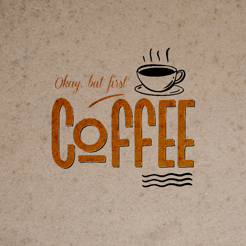 Poster cozinha frase vintage agradável - TenStickers