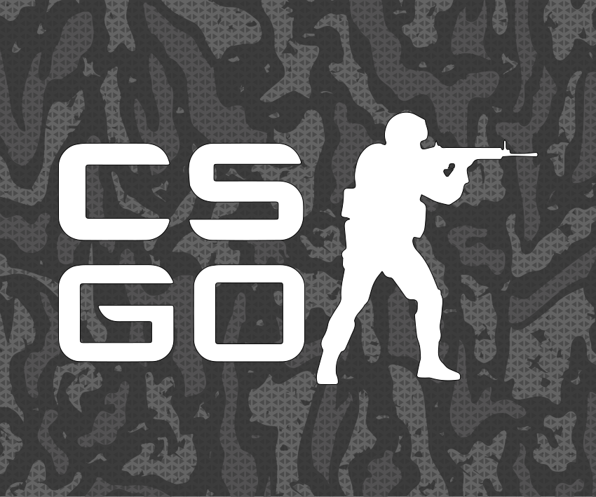 Pôster de videogame com design de cs go - TenStickers