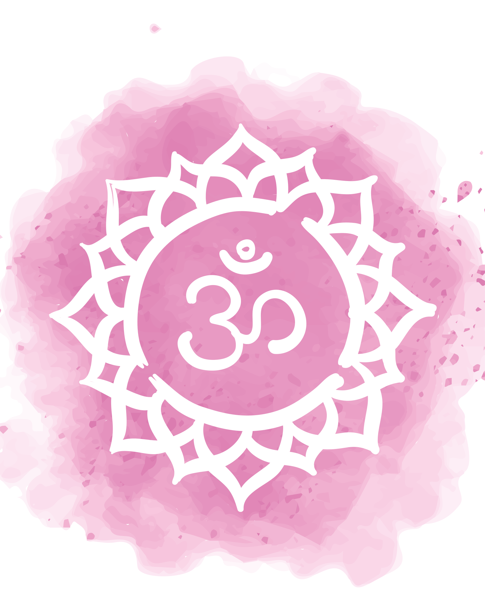 Poster zen símbolo bonito do chakra coronário - TenStickers