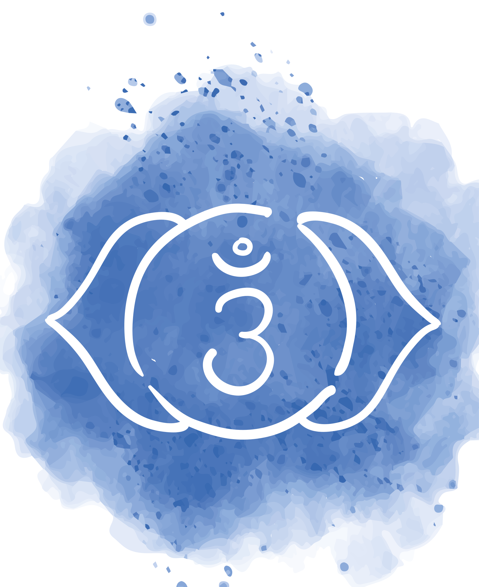 Poster zen símbolo do chakra do terceiro olho - TenStickers