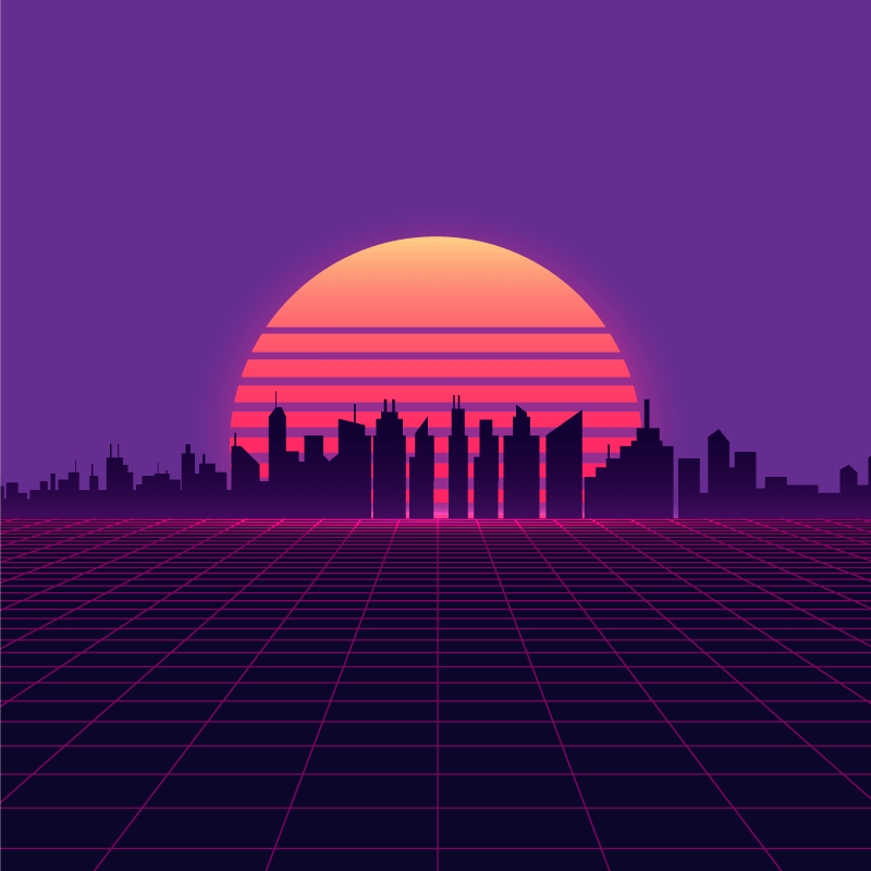 Poster cidades e países paisagens urbanas avançadas - TenStickers