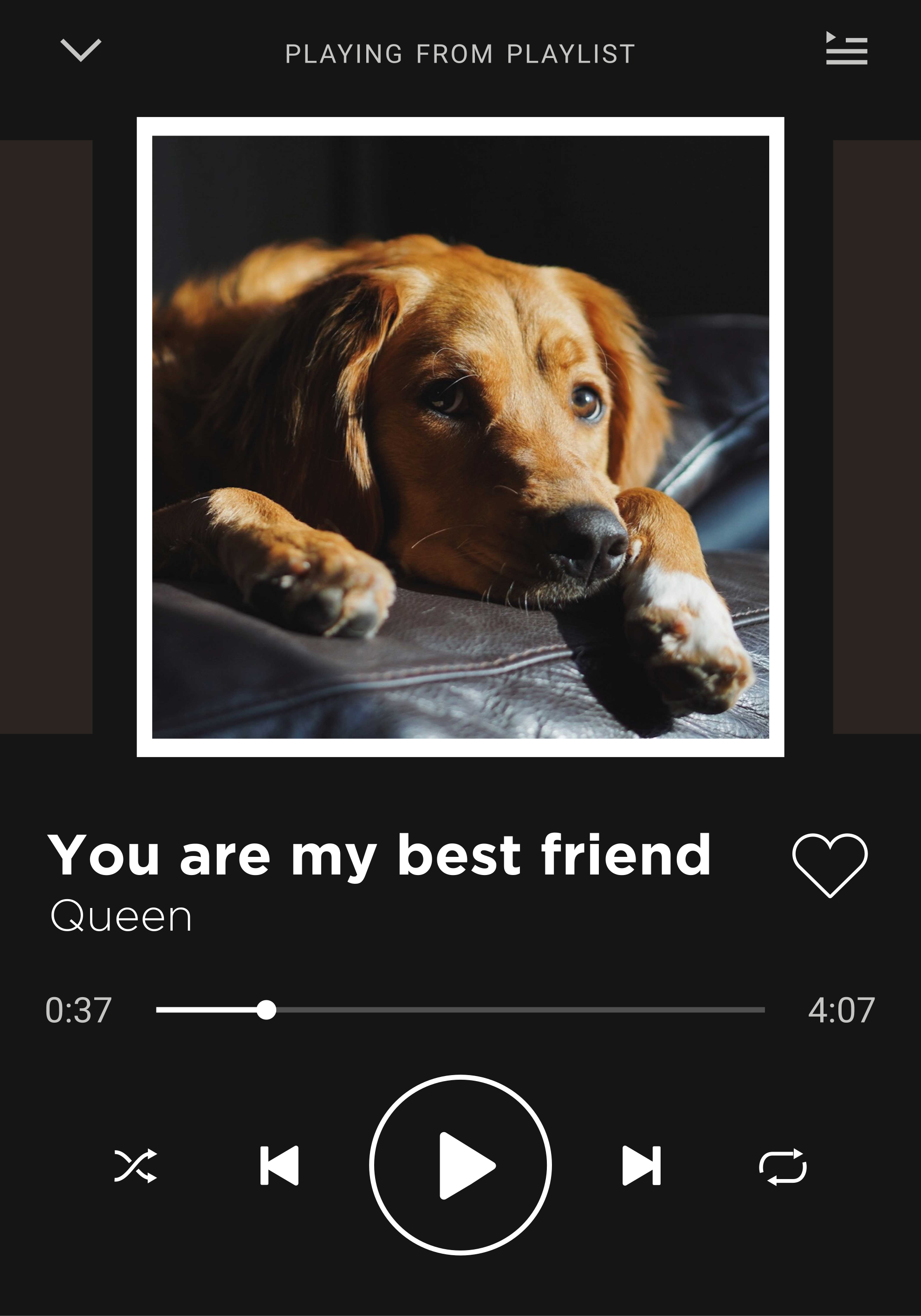 Poster musical Reprodutor de música personalizável - TenStickers