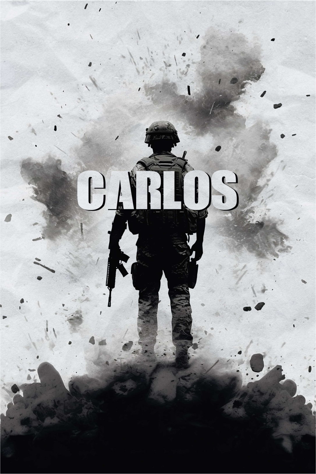 Poster juvenil soldado de guerra - TenStickers