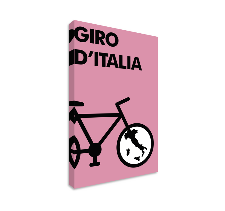 Quadros de desportos ícone giro d'italia - TenStickers