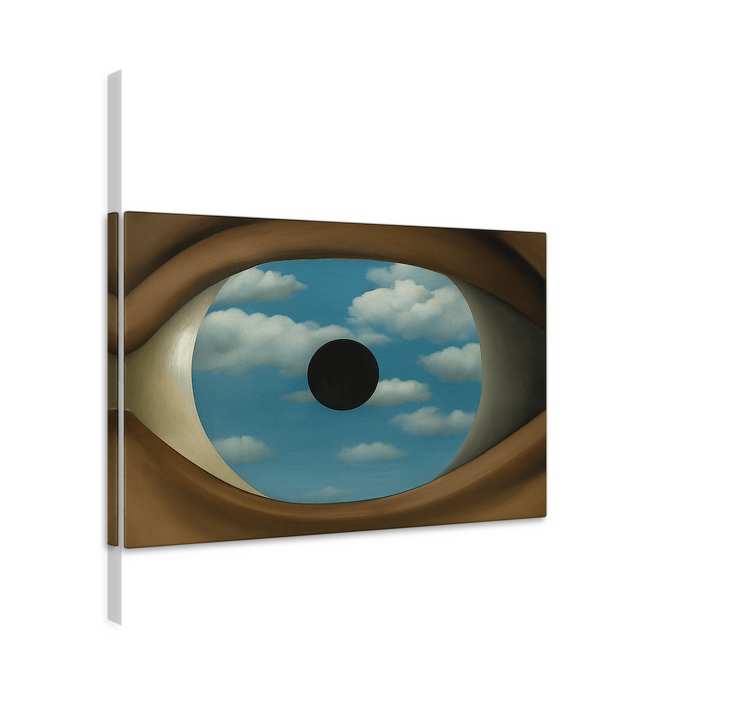 Quadro de arte o espelho falso - TenStickers